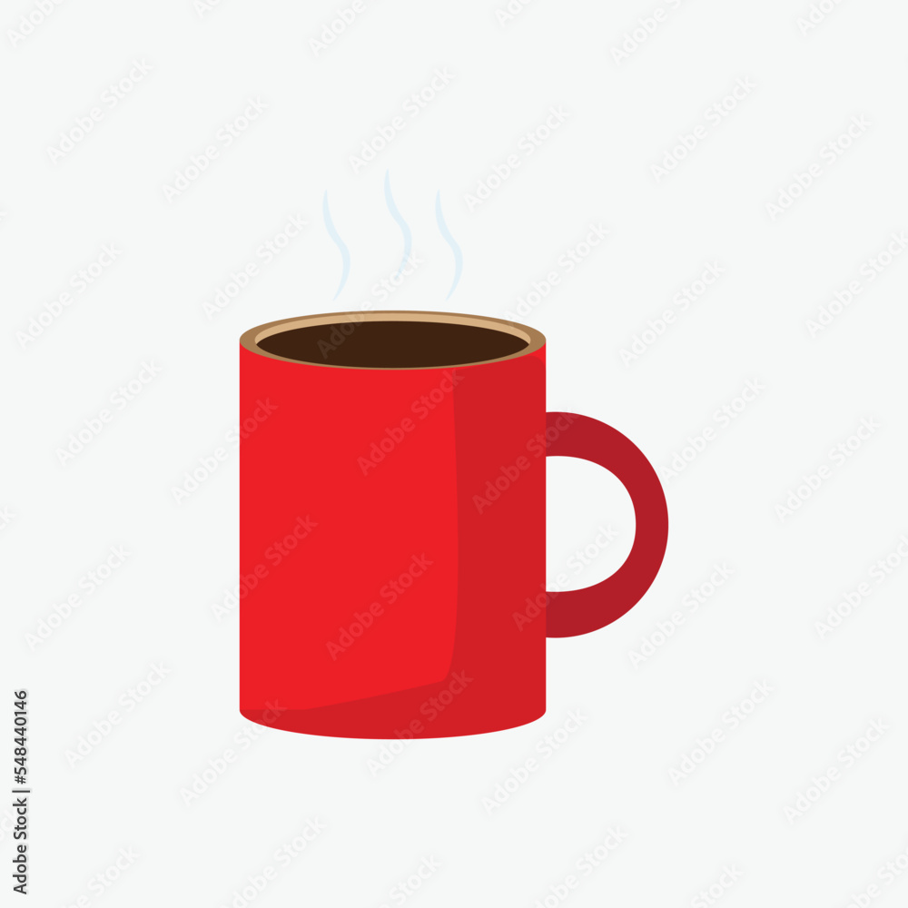 red cup of coffee