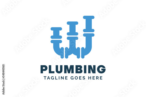 Professional Plumbing Agent Logo Design