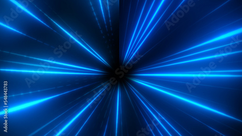 High speed flowing light background