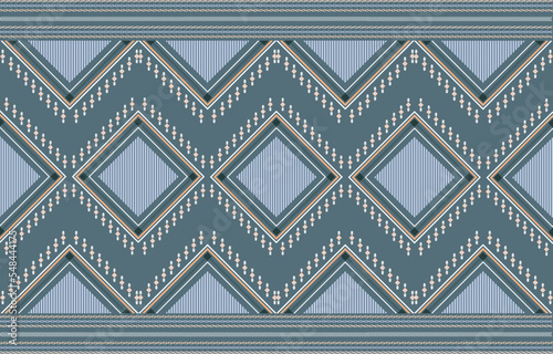 Oriental ethnic seamless pattern traditional background Design for carpet,wallpaper,clothing,wrapping,batik,fabric,Vector illustration embroidery style.