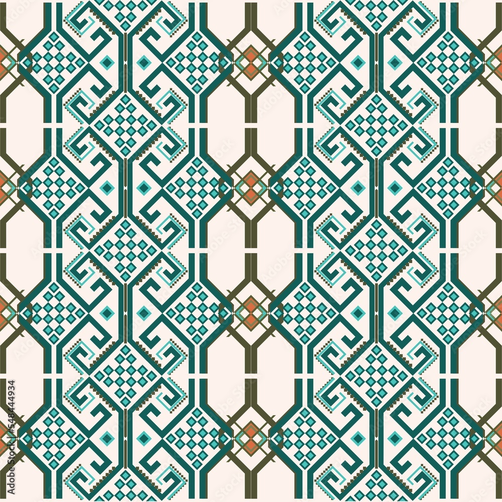 Kam poo flower beautiful geometric ornament ethnic style border design handmade artwork with watercolor, trend, texture, and vintage hand painting. Kam poo flower beautiful geometric ornament ethnic style border design handmade artwork with watercolor, trend, texture, and vintage hand painting.