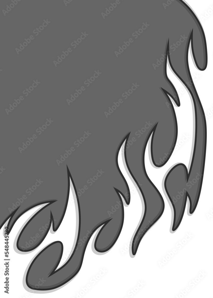 Simple background with flame pattern and with some copy space area Simple background with flame pattern and with some copy space area
