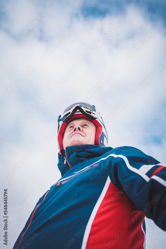 Skifahrer