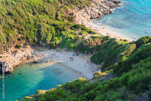 Fototapeta Naklejka Na Ścianę i Meble -  Timoni beach on Korfu, Greece