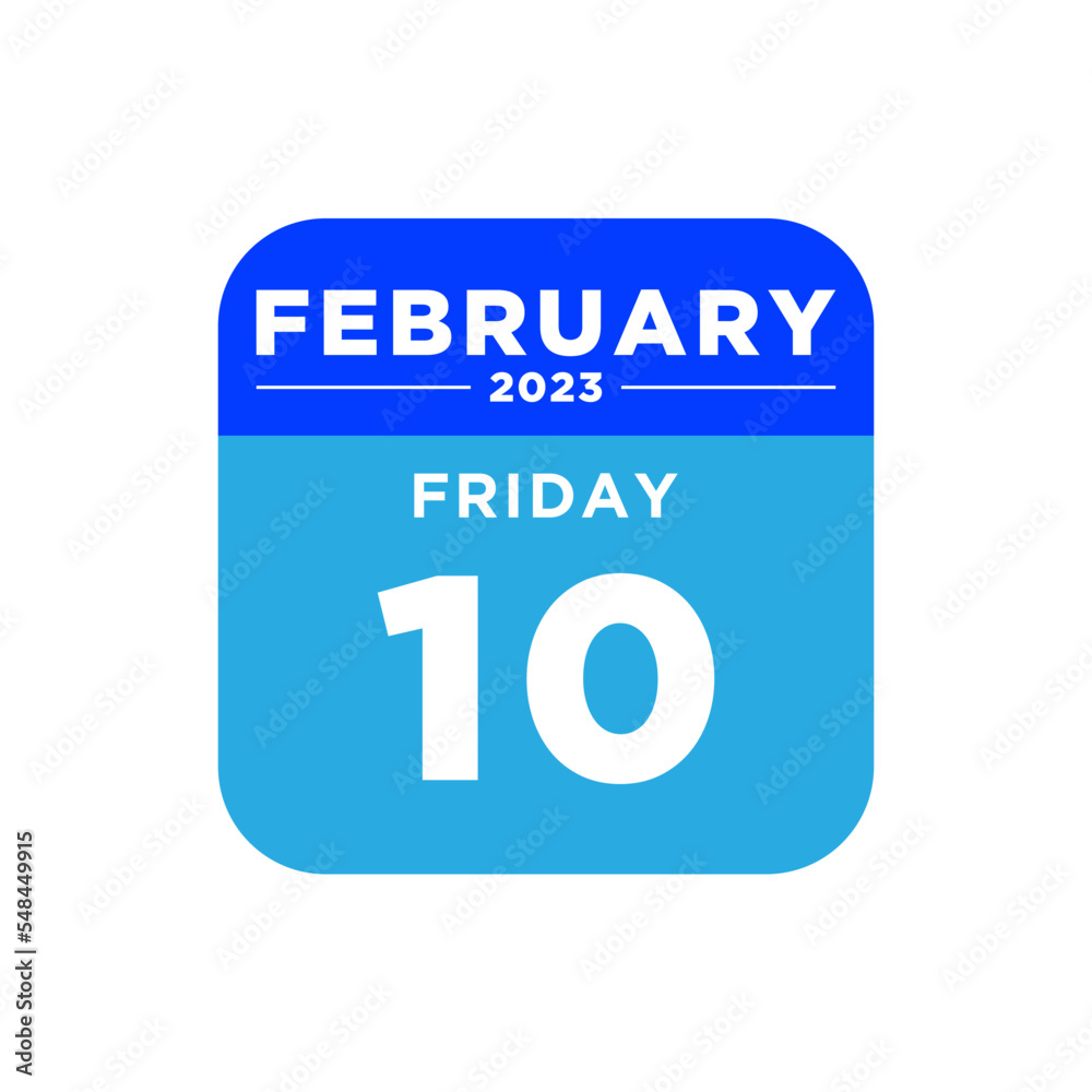 calendar february 2023 vector illustration calendar february 2023 vector illustration