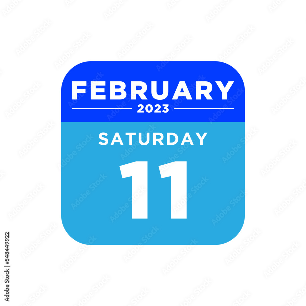calendar february 2023 vector illustration calendar february 2023 vector illustration