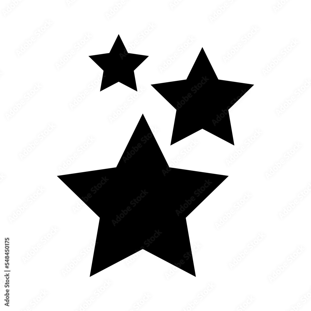 star icon in trendy flat design star icon in trendy flat design