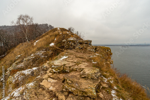 The Zhigulevsky mountains on a December day! photo