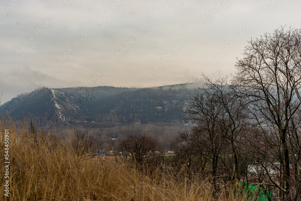 The Zhigulevsky mountains on a December day!