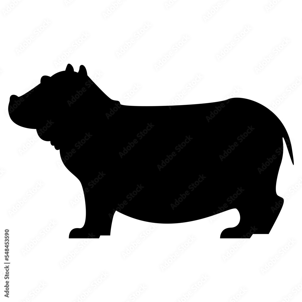 Wildlife Animal Silhouette Illustration Wildlife Animal Silhouette Illustration