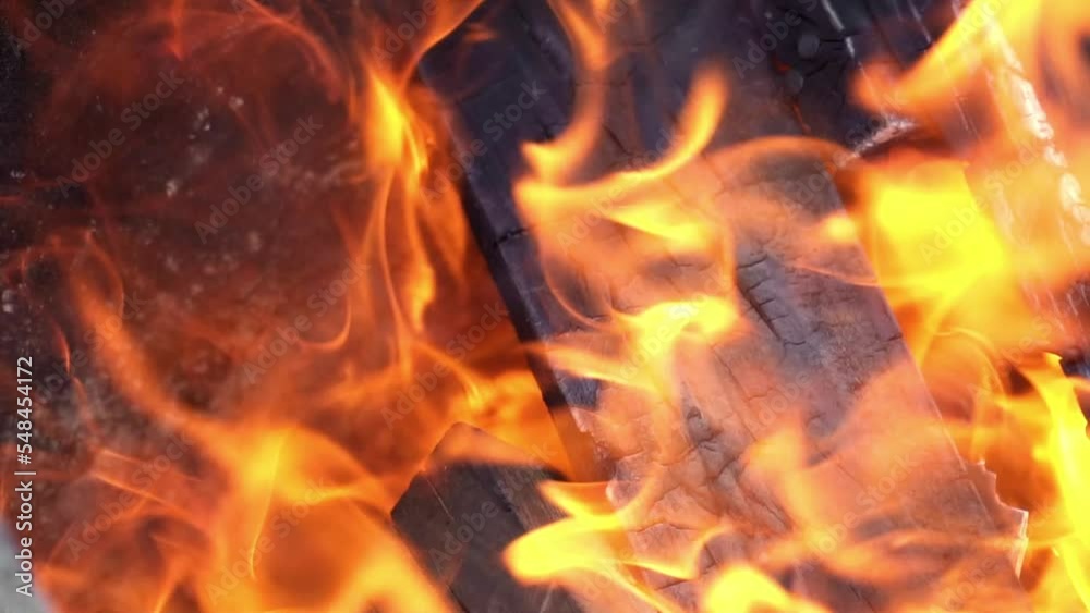 Close up fire from the wood fire as background. hot and boiling. Close up fire from the wood fire as background. hot and boiling.