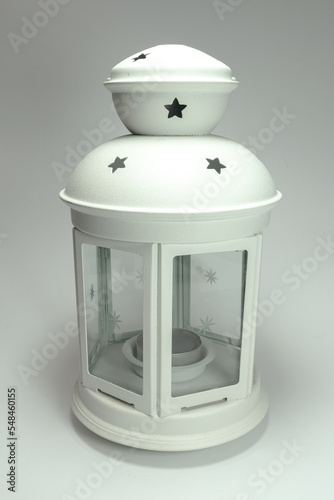 White Hanging lantern candle for decore