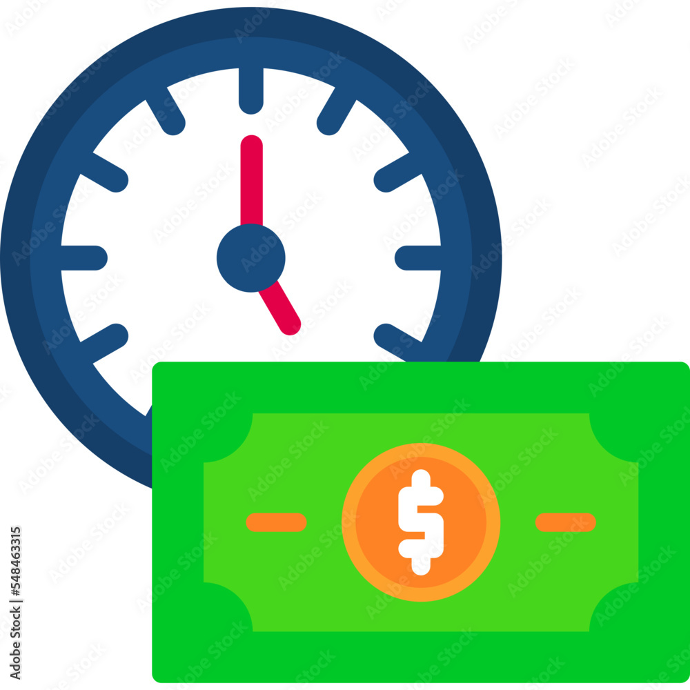 Time Is Money Icon