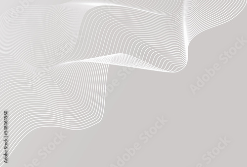 Light Memphis Fluid shapes. 3d Flow Lines brochure. Bright creative background. Gray futuristic magazine. Memphis Fluid Shapes. Abstract bright flyer. Wave lines. Memphis Fluid Shapes.