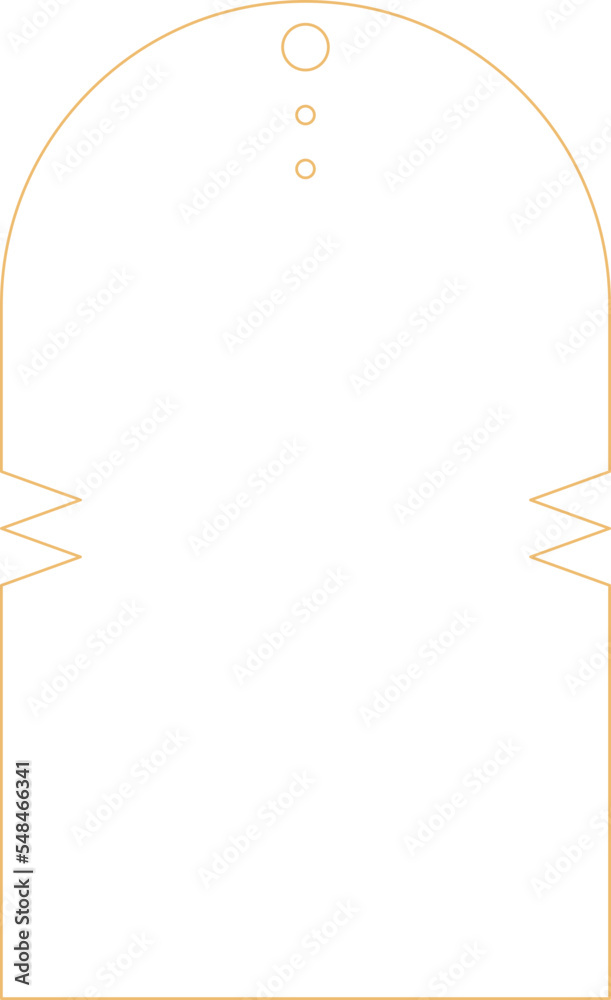 Abstract monoline element Abstract monoline element