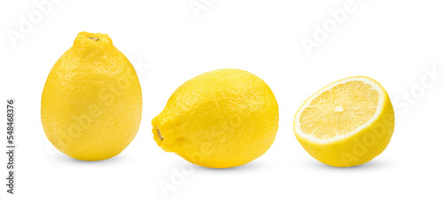 Lemon isolated on transparent png