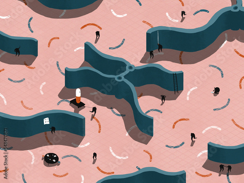 Illustration of Pill Reaching Synapses