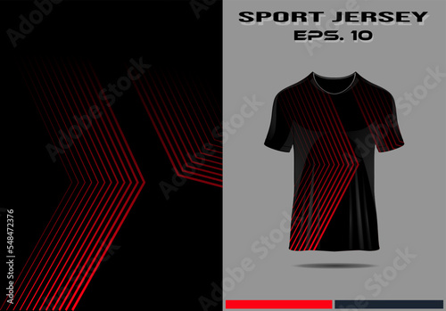 Sports jersey template for team uniforms soccer jersey racing