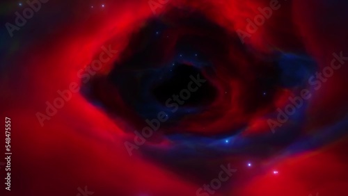 Nebula cloud seamless animation background for scene and titles, logos