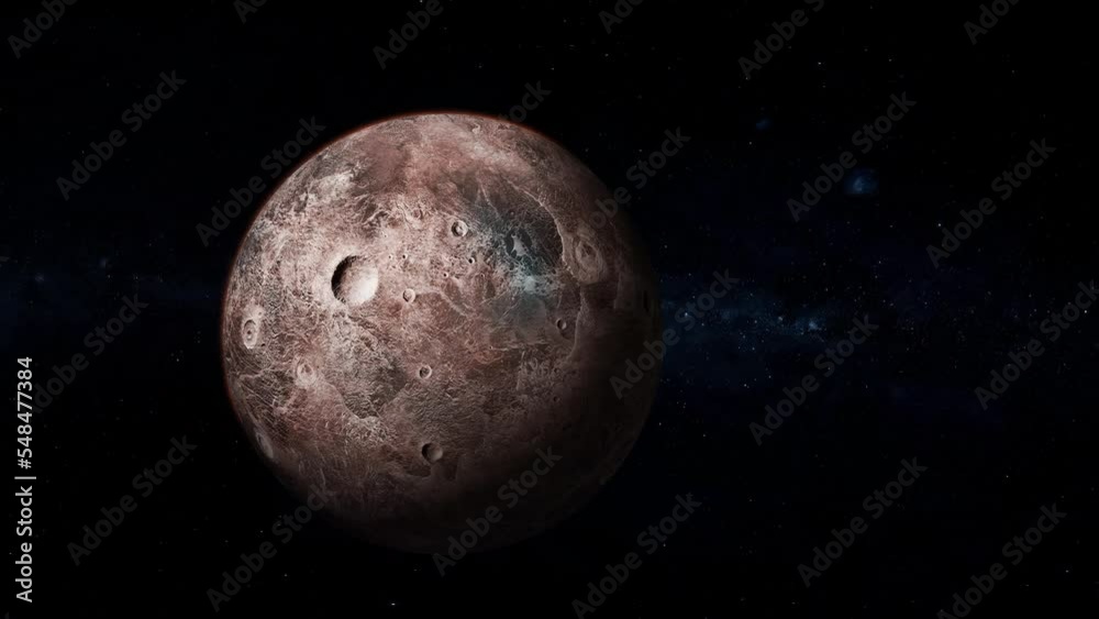 Rotated 3d Ceres_fictional planet view Rotated 3d Ceres_fictional planet view
