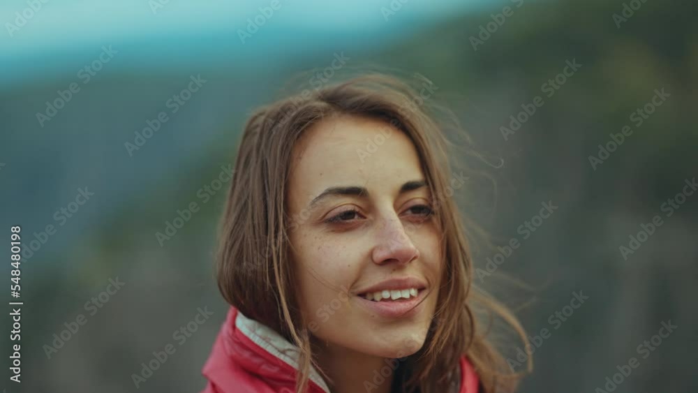 camera movement out from close up portrait of Beautiful young woman performing a yoga zen pose on top of cliff in mountains at sunrise in slow motion, sunrise zen wellness. hiking in Tazi canyon camera movement out from close up portrait of Beautiful young woman performing a yoga zen pose on top of cliff in mountains at sunrise in slow motion, sunrise zen wellness. hiking in Tazi canyon