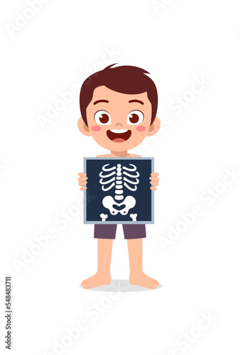 kid body structure for education in school