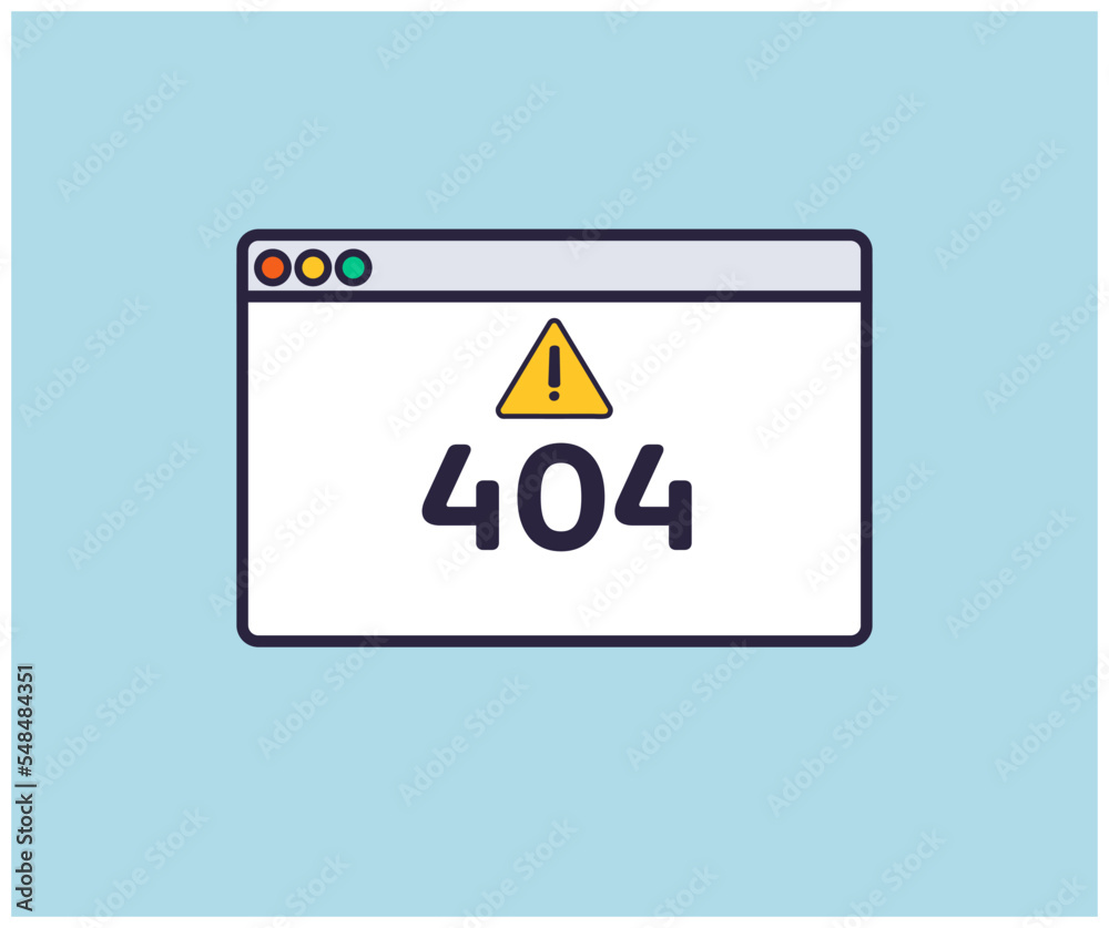 404 error page not found, System error, broken page logo design. Simple Browser window. Error page design template. Error message computer window alert popup vector design and illustration. 404 error page not found, System error, broken page logo design. Simple Browser window. Error page design template. Error message computer window alert popup vector design and illustration.