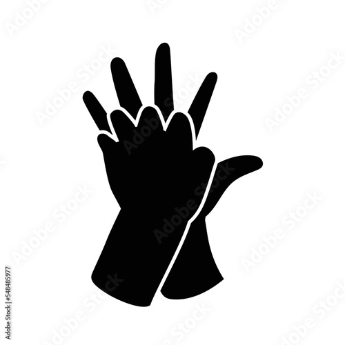 heart cpr medical icon vector design