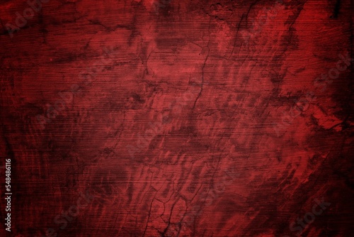 red color horror background, world cup old wall themed background concept, peeling wall surface with scratches on old wall