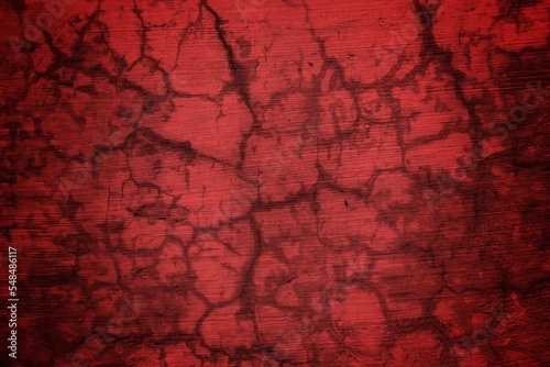 red color horror background, world cup old wall themed background concept, peeling wall surface with scratches on old wall