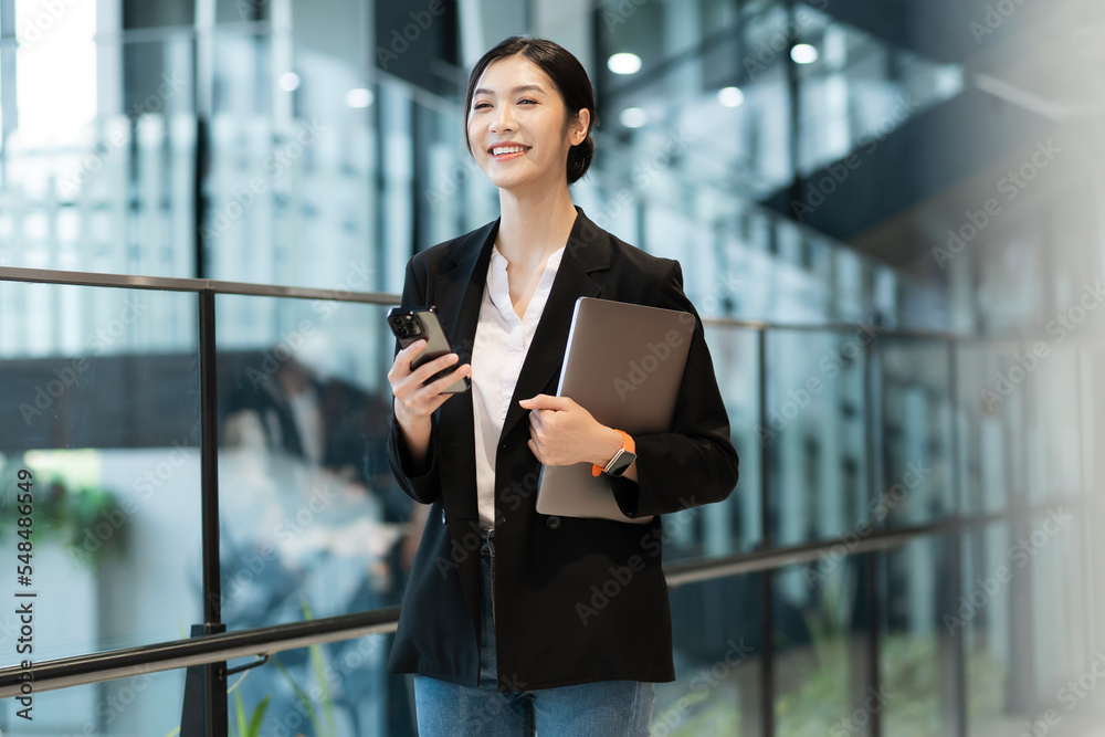 Portrait of a beautiful young Asian businesswoman at the company Portrait of a beautiful young Asian businesswoman at the company