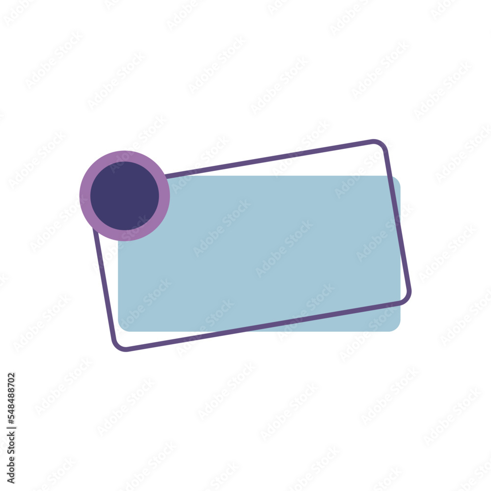 Collection of geometric background shapes for design element templates Collection of geometric background shapes for design element templates