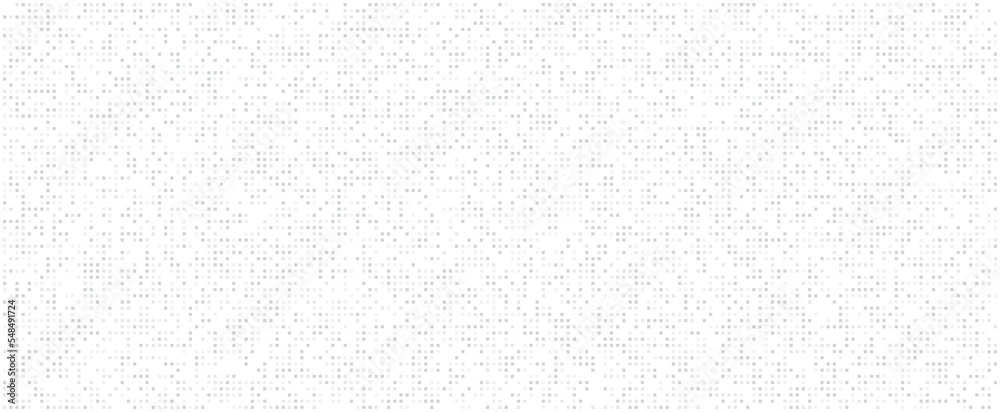 Digital technology background. Digital data square gray pattern pixel background