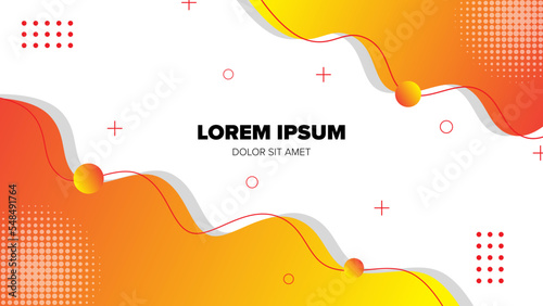 Liquid Gradient Abstract Background for Wallpaper, Landing Page or Website Banner. EPS 10 Editable Vector.eps