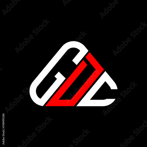 GDC letter logo creative design with vector graphic, GDC simple and modern logo. photo