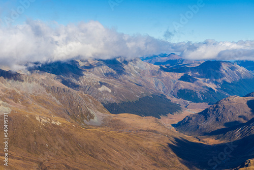  Fiordland National Park landscape from the Airplane