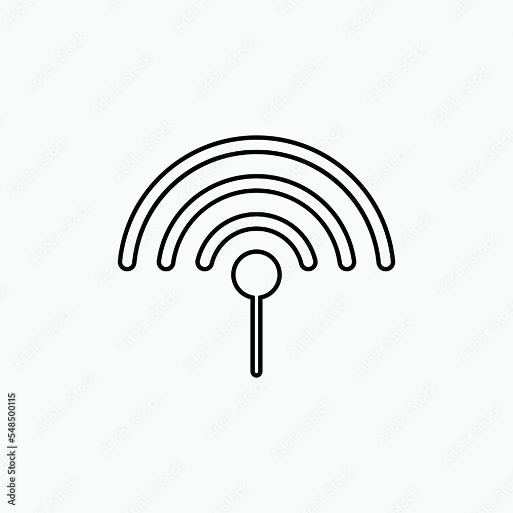 Signal Icon – Vector. Broadcast, Transmission Symbol for Design, Presentation, Website or Apps Elements. Signal Icon – Vector. Broadcast, Transmission Symbol for Design, Presentation, Website or Apps Elements.