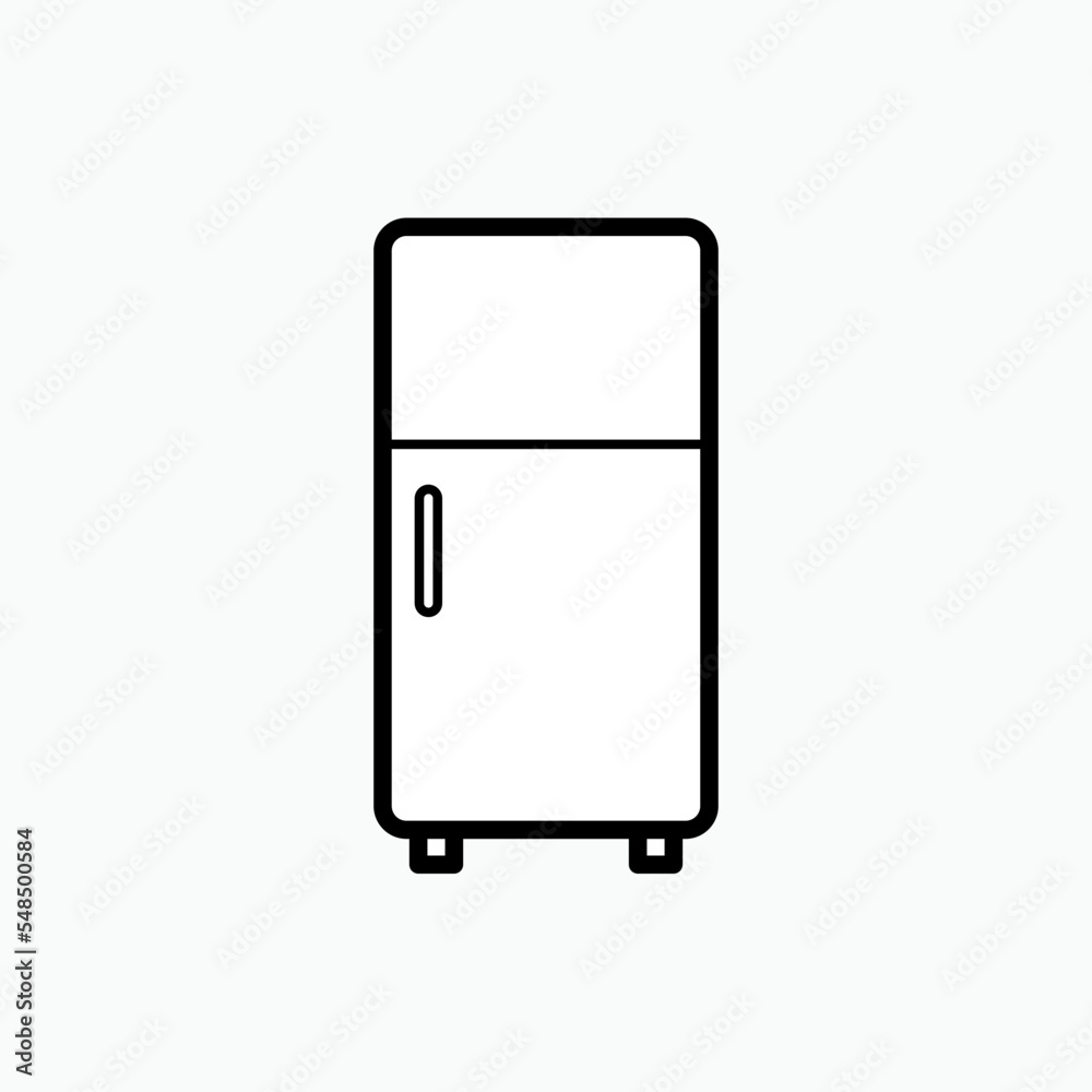 Freezer Icon - Vector, Sign and Symbol for Design, Presentation, Website or Apps Elements Freezer Icon - Vector, Sign and Symbol for Design, Presentation, Website or Apps Elements