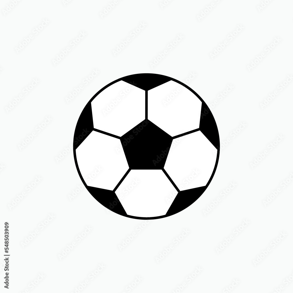 Football Icon - Vector, Sign and Symbol for Design, Presentation, Website or Apps Elements. Football Icon - Vector, Sign and Symbol for Design, Presentation, Website or Apps Elements.