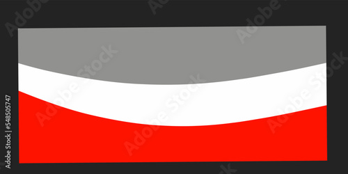 Free Download abstract, the background of which has white and red colors - GFXLoad