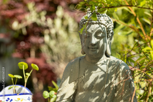 Garten Deko Buddha Figur 