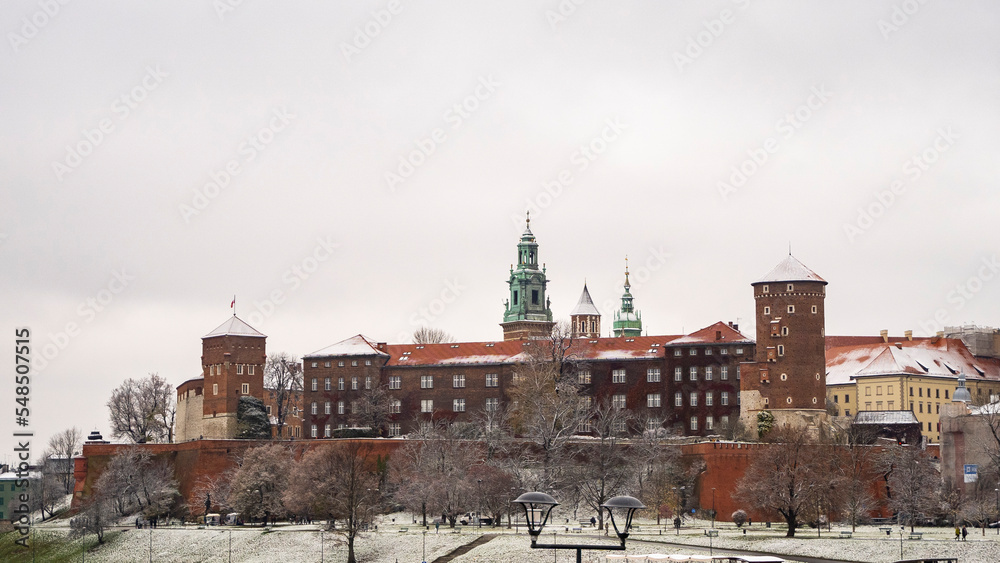 beautiful krakow poland old city