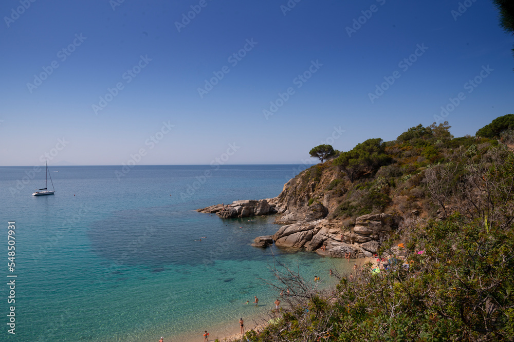 Fototapeta premium isola d'elba italia