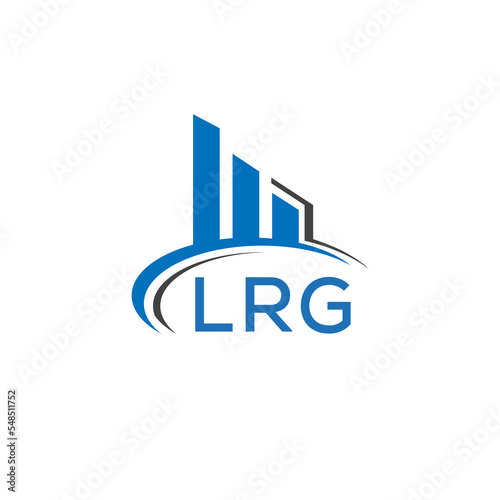 LRG letter logo. LRG blue image. LRG Monogram logo design for entrepreneur and business. LRG best icon.	
 photo