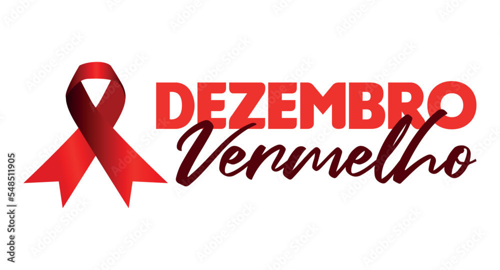 dezembro vermelho, mês de cosncientização e combate a aids, hiv, aids, dezembro vermelho aids, aids hiv, HIV / AIDS - obrazy, fototapety, plakaty 