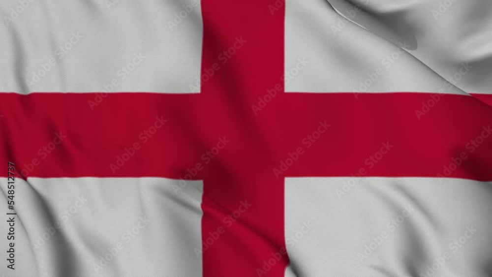 England flag seamless loop animation. The national flag of Ecuador. video of 3D flag fabric surface background in excellent quality England flag seamless loop animation. The national flag of Ecuador. video of 3D flag fabric surface background in excellent quality