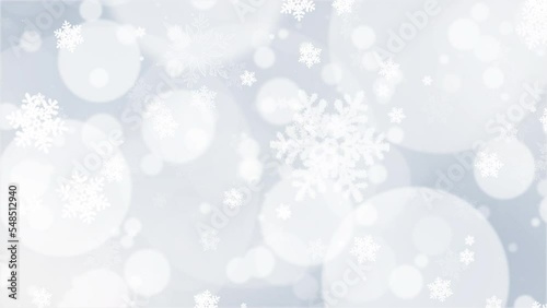 Christmas and Holidays themed with animated bokeh background. Seamless looped.
