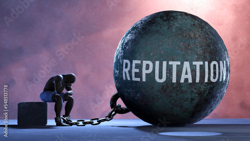 Photography Reputation that limits life and make suffer, imprisoning in painful condition