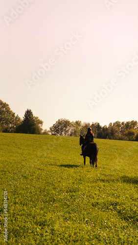 Woman on a Horse  © Bennet