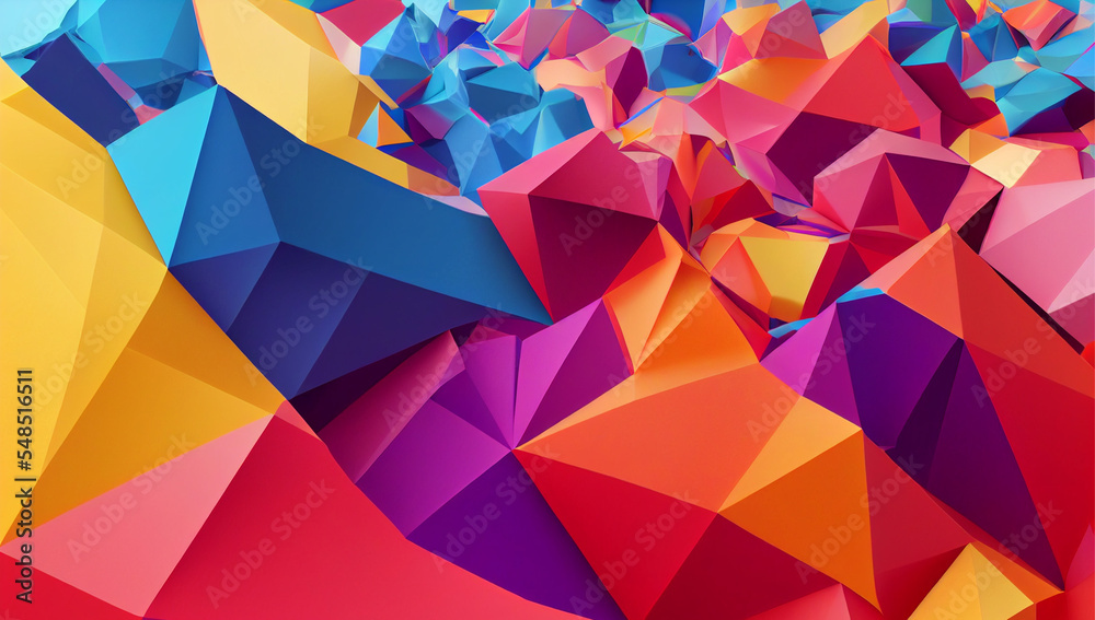 custom made wallpaper toronto digitalabstract background with triangles